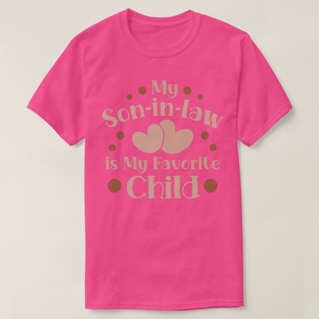 Son In Law 8 T-Shirt (Design Front)