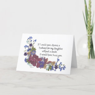Son-in-Law all occasion greeting card.  Thank You Card