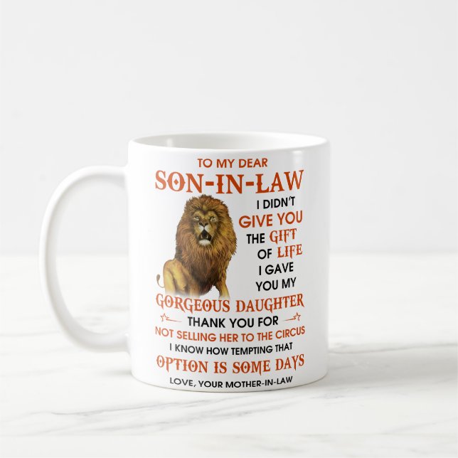Son In Law Coffee Mug (Left)