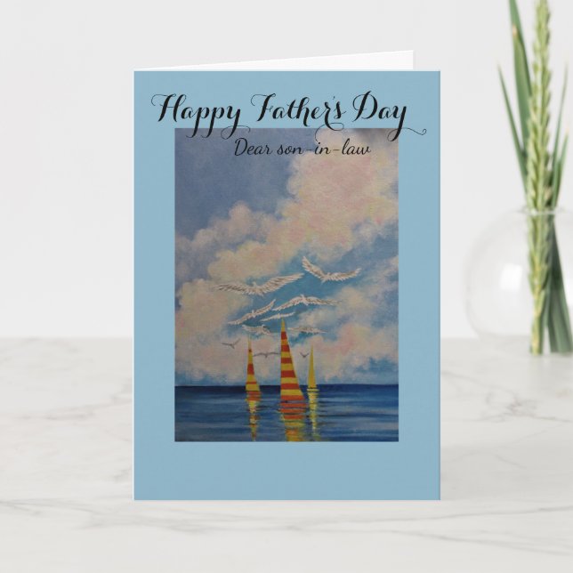 Son-in law/Father's Day Card (Front)