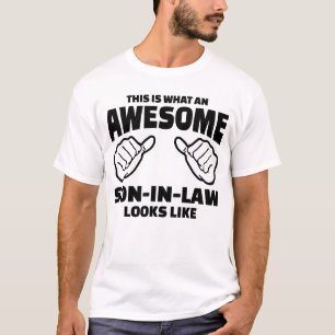 Son-In-Law Gift - Awesome Son-In-Law T-Shirt