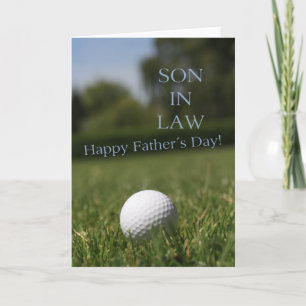 son in law Happy Father's Day Card