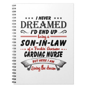 Son In Law Of Awesome Cardiac Nurse Notebook
