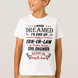 Son In Law Of Awesome Civil Engineer T-Shirt