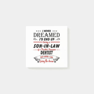 Son In Law Of Awesome Dentist Post-it Notes