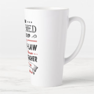 Son In Law Of Awesome Music Teacher Latte Mug