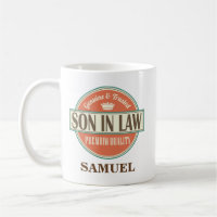 Son in Law Personalised Office Mug Gift