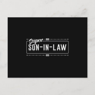 Son In Law Son Best Lawsuit Awesome Gift Idea Postcard