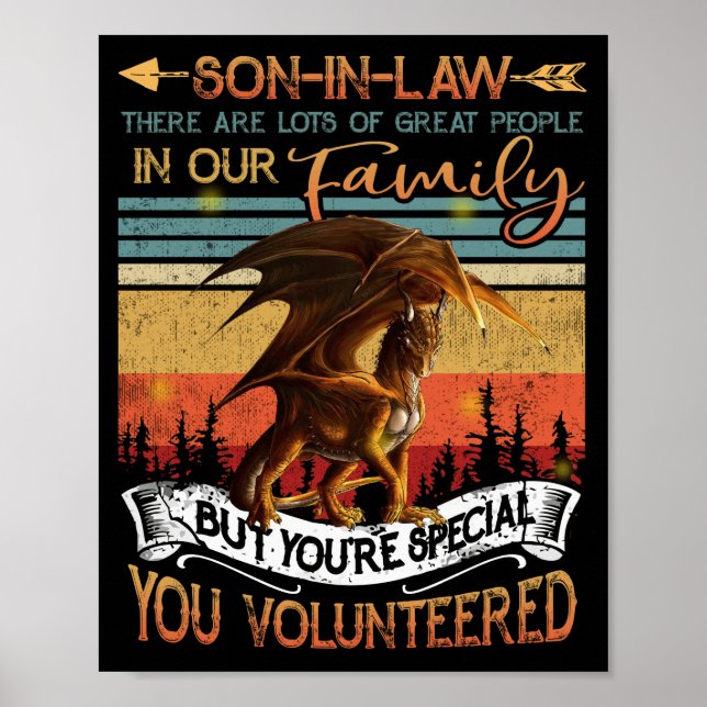 Son In Law There Lots Of Great People Volunteered Poster (Front)