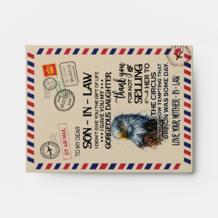 Son-In-Law   To My Dear Son-In-Law From Mother Envelope