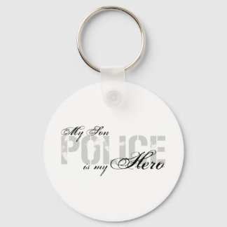 Son Is My Hero - POLICE Key Ring