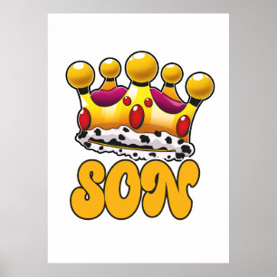 Son Kings crown Poster