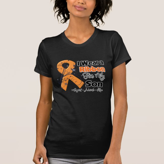 Son - Leukaemia Ribbon T-Shirt (Front)