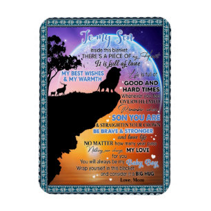 Son Lovers   To My Son There's A Piece Of My Heart Magnet