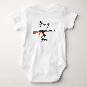 Son Of A Gun Young Gun Baby Bodysuit