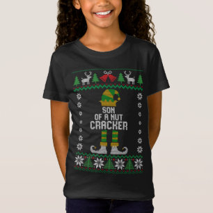 Son Of A Nutcracker Christmas Family Matching Ugly T-Shirt