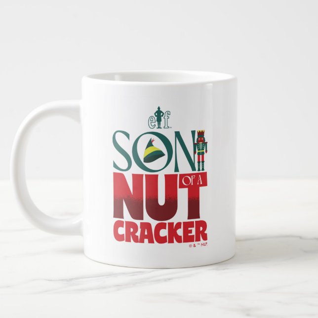 Son of a Nutcracker Graphic Large Coffee Mug (Left)