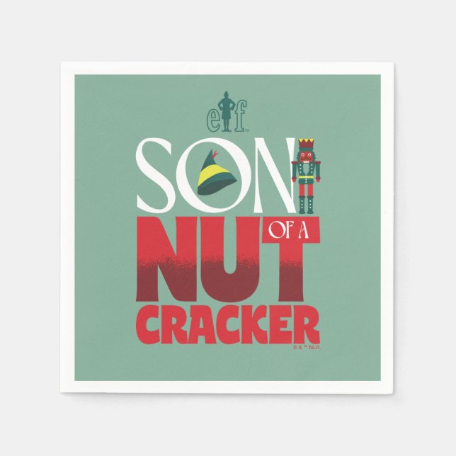 Son of a Nutcracker Graphic Napkin (Front)