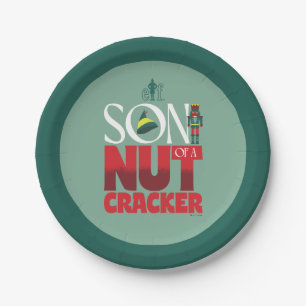 Son of a Nutcracker Graphic Paper Plate