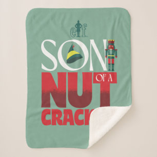 Son of a Nutcracker Graphic Sherpa Blanket