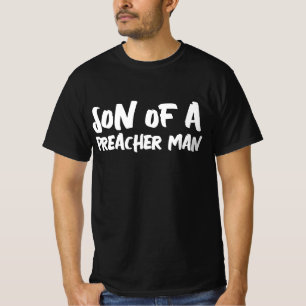 SON OF A PREACHER MAN MENS RETRO T-SHIRTS TEES