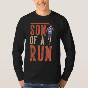 Son Of A Run Humourous & Motivational Running Desi T-Shirt