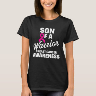 Son Of A Warrior Breast Cancer Awareness Family T-Shirt