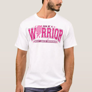 Son of a Warrior Breast Cancer Awareness Month T-Shirt