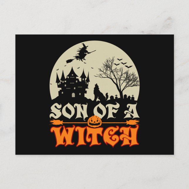 Son of a Witch Postcard (Front)