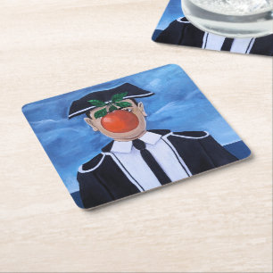 Son of Matador Painting by Alfred Fox Square Paper Coaster
