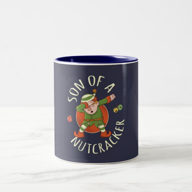 son of nutcracker Two-Tone coffee mug (Center)