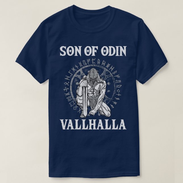 Son of Odin Valhalla 7 T-Shirt (Design Front)