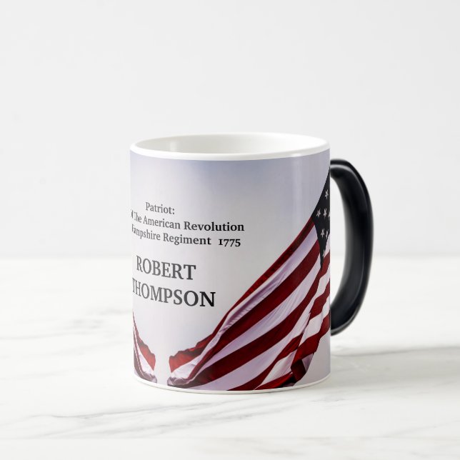 Son Of The American Revolution Genealogy  Mug (Front Right)
