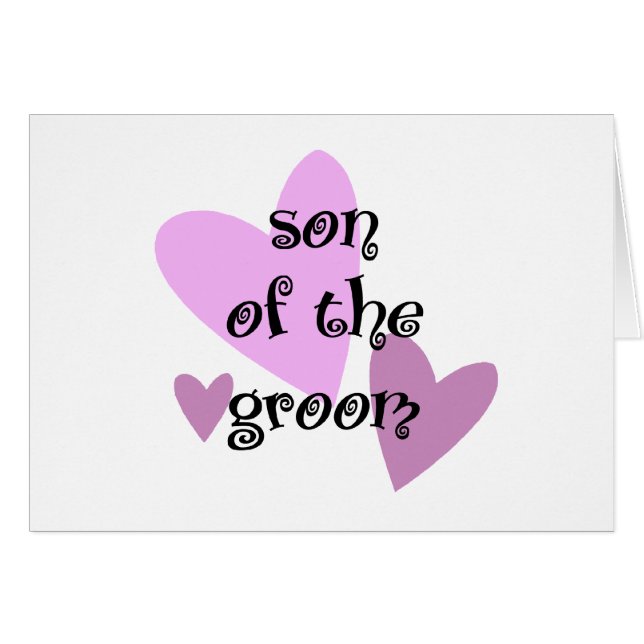 Son of the Groom (Front Horizontal)