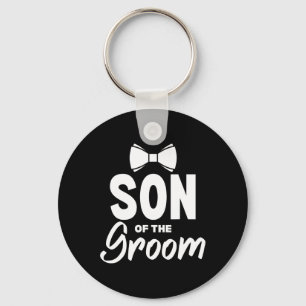 Son Of The Groom Wedding Party Family Costume Key Ring