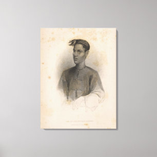 Son of the Sultan, Sooloo, Philippines Canvas Print
