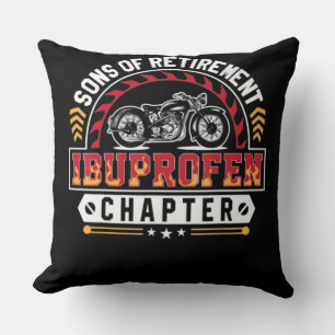 Son Or Arthritis Old Riders Funny Art Gift Cushion