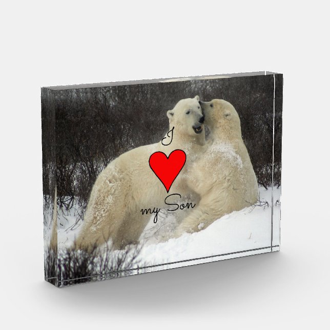 Son  Quote Photo Block (Left)