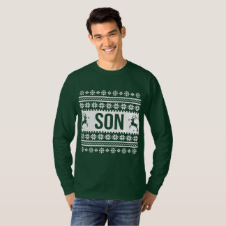 Son shirt Ugly Christmas Sweater son