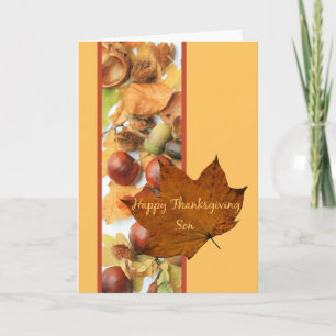 Son Thanksgiving Card