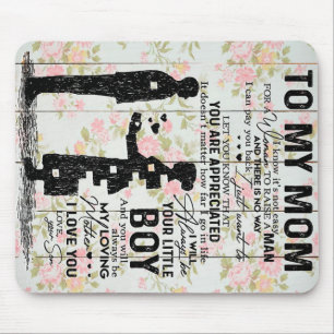 Son To Mum Gift For Mum, Mum Birthday Gift Idea Mouse Mat