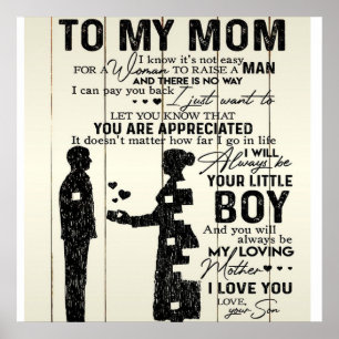 Son To My Mom   Home Decor   Gift For Mommy