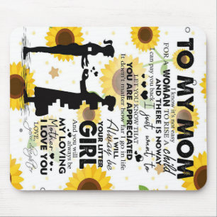 Son To My Mum Gift   To Mum Lovely Letter   Mouse Mat
