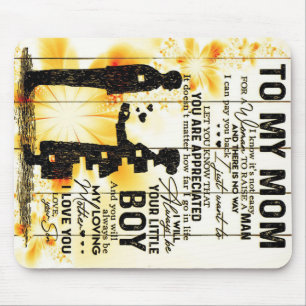 Son To My Mum Letter New Home Decor Gift Mouse Mat