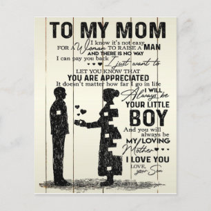 Son To my mum letter, Special gift to mum Flyer