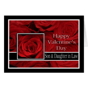 Son & Wife  Happy Valentine's Day Roses