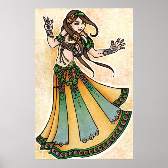 Sona Belly Dancer Poster (Front)