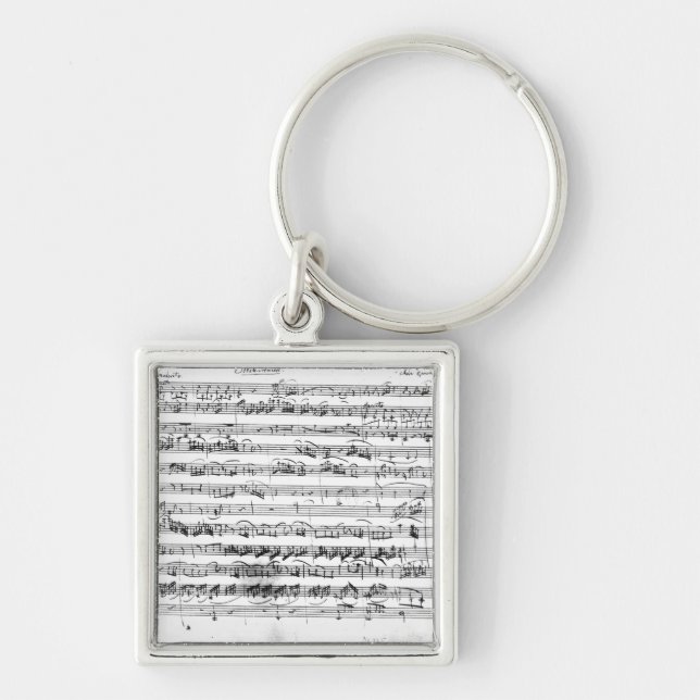 Sonate Premiere for violin and harpsichord Key Ring (Front)