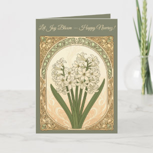 Sonbol Blossoms Nowruz Renewal Card