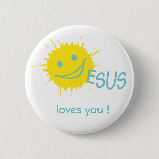 Sonburst Jesus Button Collection (Front)